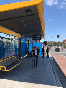 New Bus Shelter Sydney